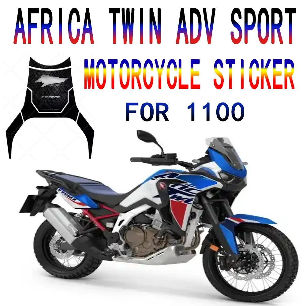 

Motorcycle Accessories Motorcycle Tank Pad Sticker Protector 3D Resin Sticker For 1100 AFRICA TWIN ADV SPORT 2021