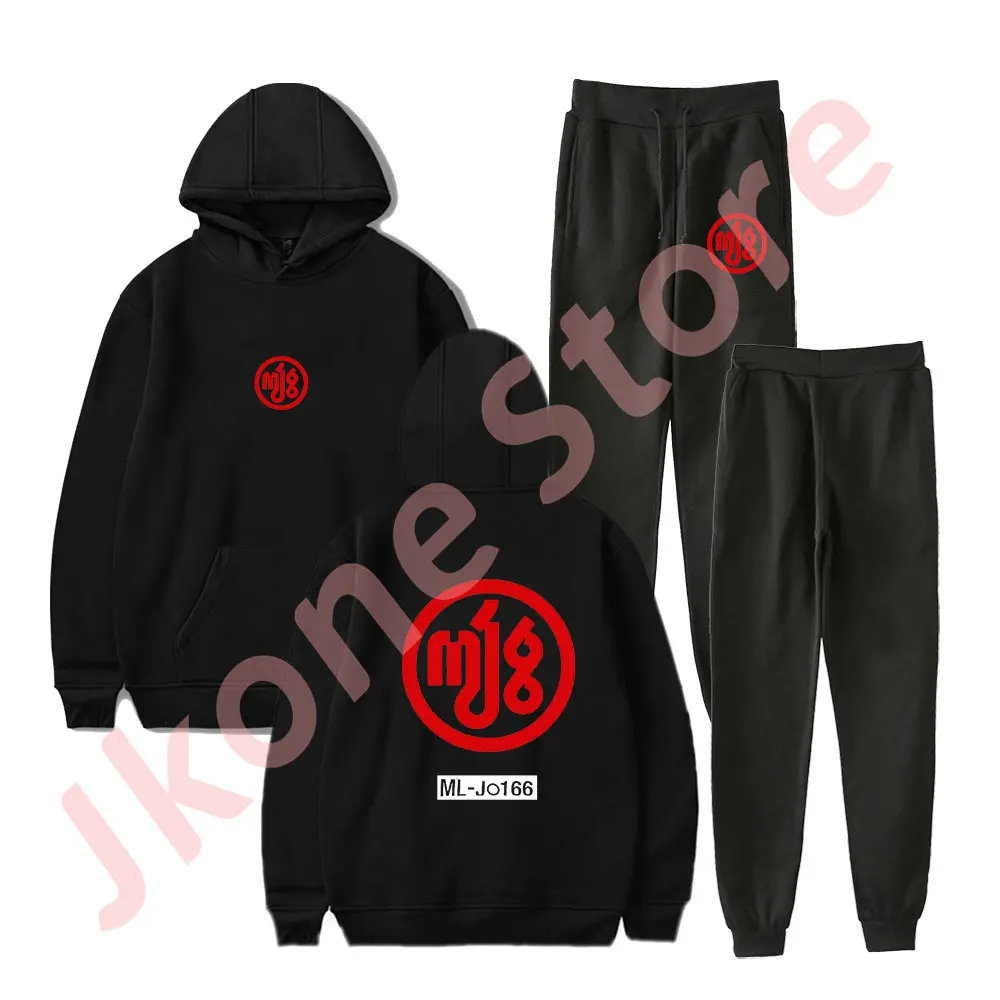 Milo J 166 Logo Hoodies Jogger Pants 2024 Tour Merch Cosplay Unisex Fashion Casual HipHop Streetwear