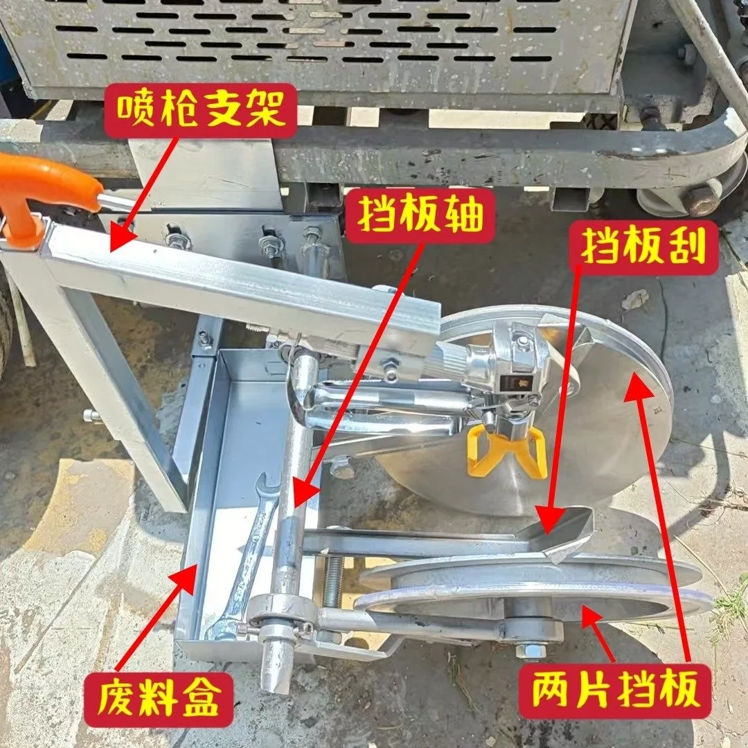 Road marking spraying machine Parking space line drawing paint marking car