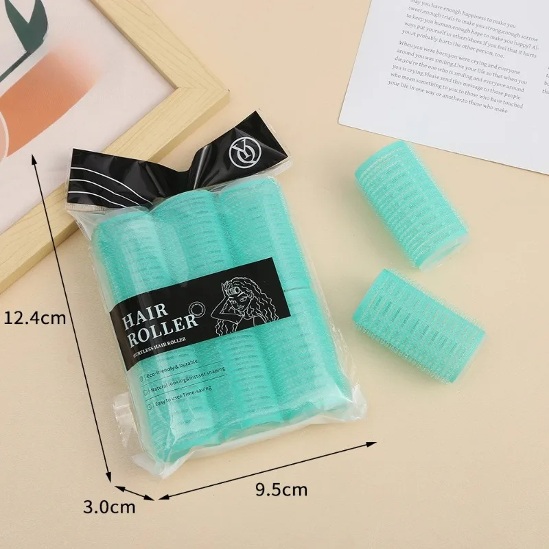 

6 шт. в комплекте, бигуди разных цветов, термобелье, салонные самоклеящиеся крючки, бигуди для женщин и девочек, парикмахерские инструменты «сделай сам»