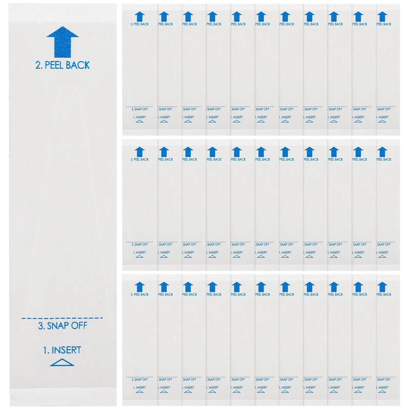 

100PCS Oral Oral Temperature Digital Temperature Covers Cover Electronic Cover