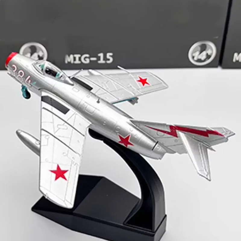 Diecast 1:72 Scale Soviet Red Army mig-15 Military aircraft static alloy model toy decoration Gifts For Adult