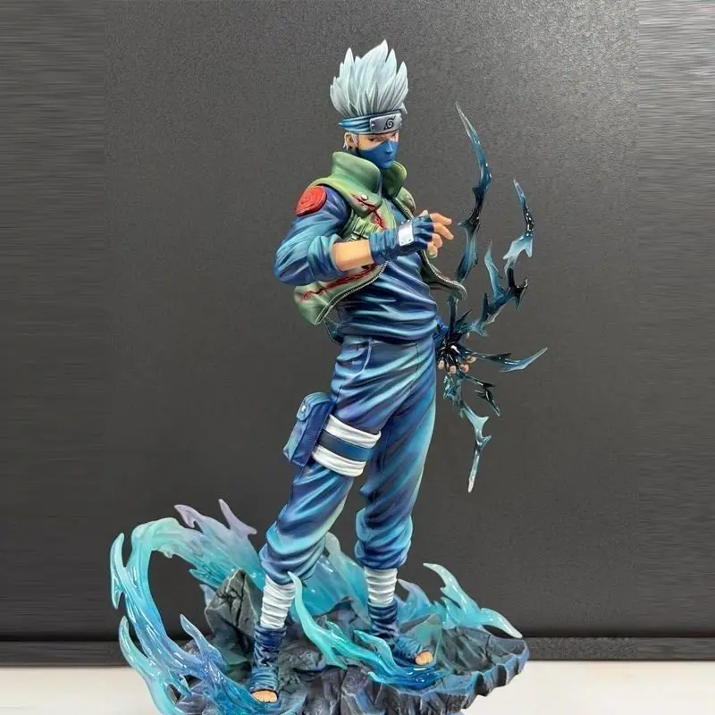 

Hot 24cm Kakashi Hatake Action Figures Ten Years Ninja Collectible Model Toy Desktop Decoration Birthday Gift For Anime Fans