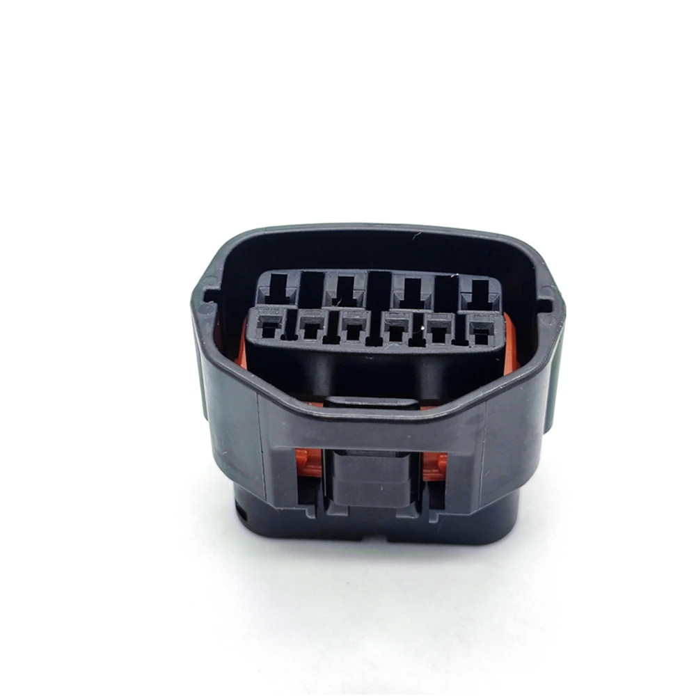 7283-8700-30 10 Pin Waterproof Automotive Connector Female 090II SSD Hybrid 1.2mm 2.3mm PBT Black for Gearbox TCU Wiring