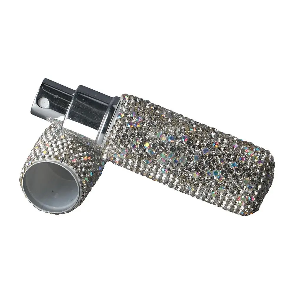 

Atomiser 10ml Diamond-encrusted Bottle Luxury Mini Refillable Spray Bottle Shiny Fine Mist Travel Sub-bottling