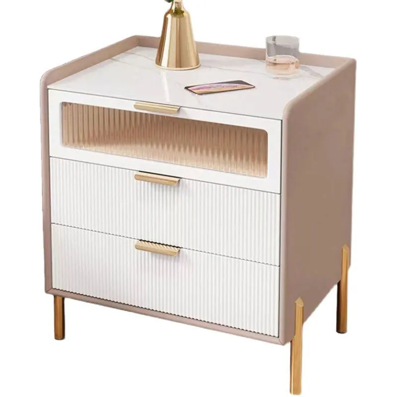 Smart Nightstands Bedroom Living Room Cabinets Bedside Table Room Small Table Nordic Furniture Comodino Home Furniture XY50BT image 6