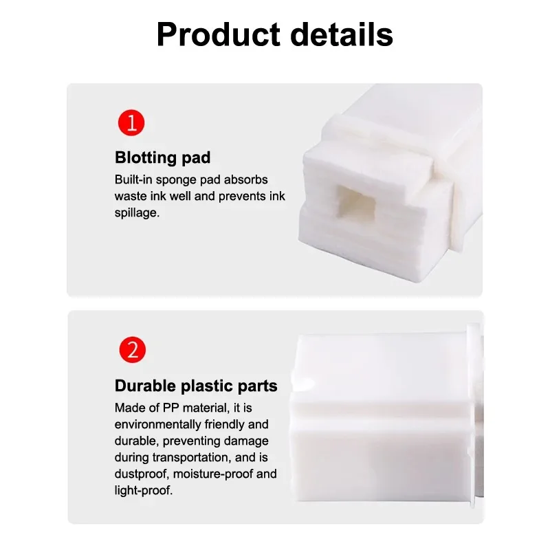 

Waste Ink Pad Collector for Epson L3110 L3118 L3119 L3108 L3116 L1110 High Absorption Maintenance Sponge Replacement Accessory