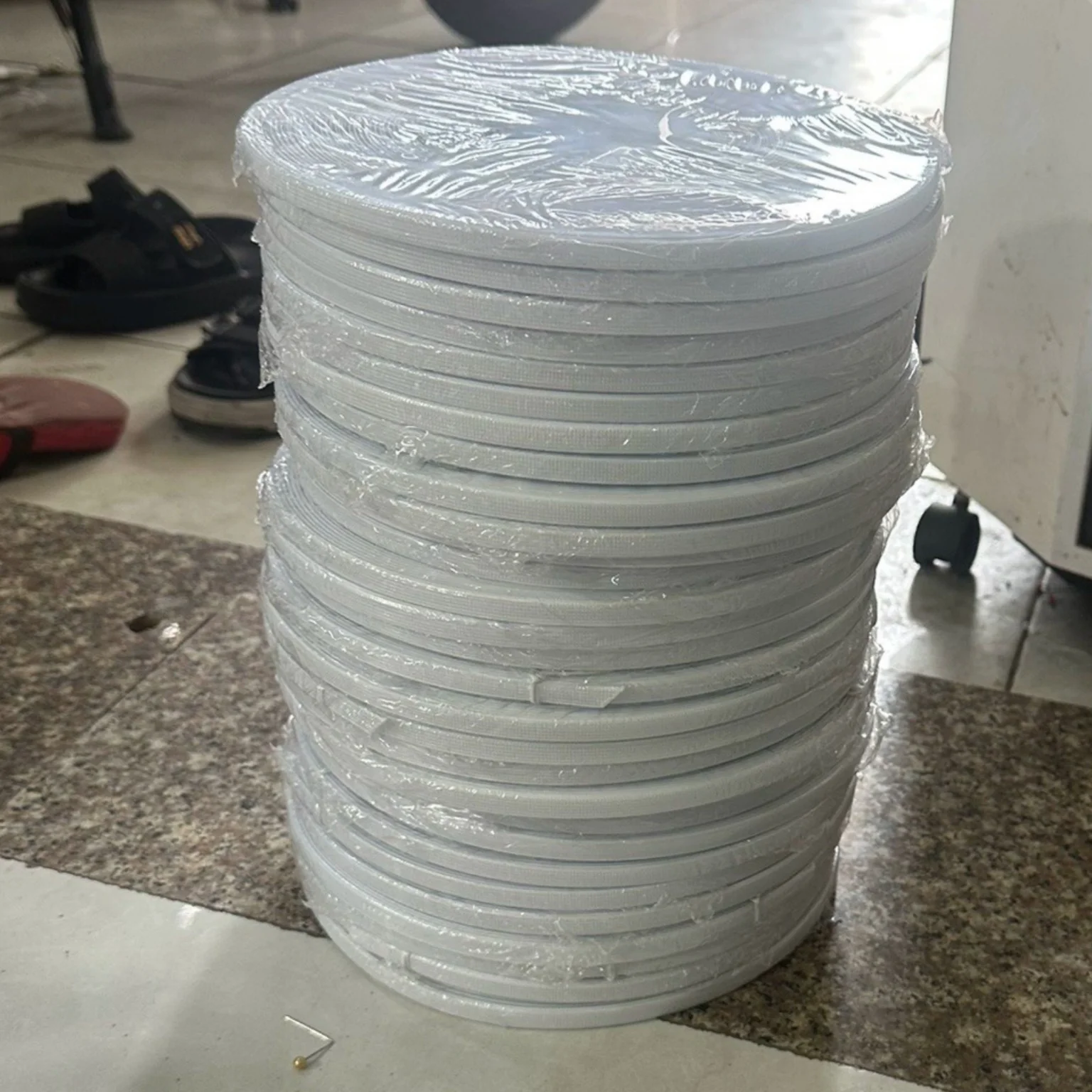 100Yards Polyester Crinoline Fish Boning Roll Handmade Diy Sewing Supplies For Bridal Gown Corset Bra Garment Shaping Support