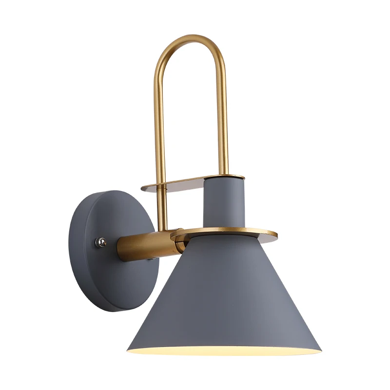 Modern Simple Wall Lamp Living Room Creative Background Wall Aisle Wall Lamp Nordic New Bedroom Bedside Lamp view 6