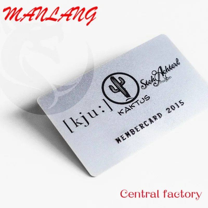 Custom  High Quality  Customized Printing  membership vip  embossed plastic  business card