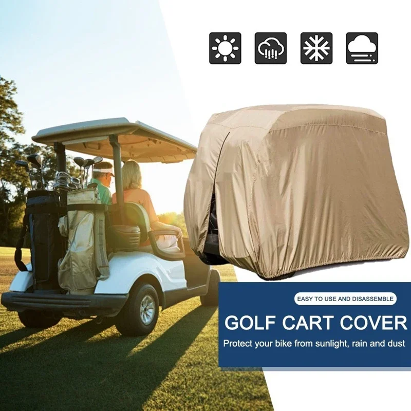 Golf Cart Cover Sightseeing Bike Dust Cover 210D Oxford 3different Size Anti-rain,snow,direct Sunlight Bird Dropping,Leaf