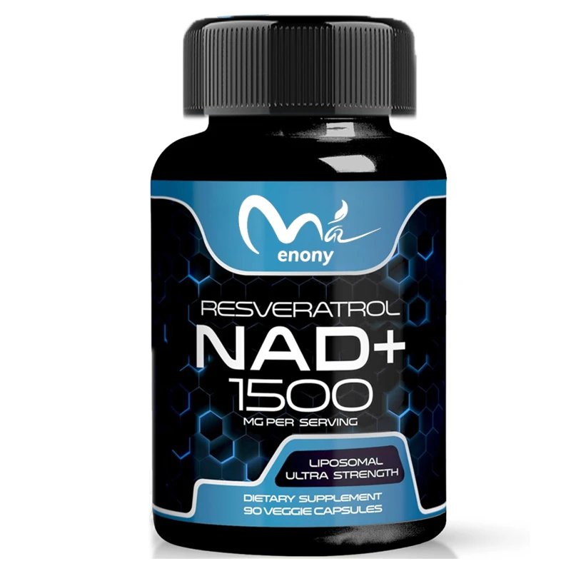 อาหารเสริม NAD, 1500มิลลิกรัมของ Resveratrol ที่มีอาหารเสริม, NAD PLUS promotingsupplement supportcell health60capsules