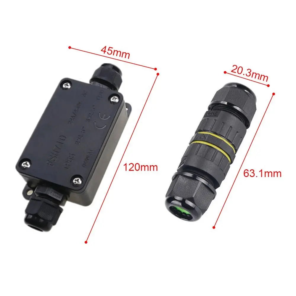 High Quality Durable Waterproof Junction Box Case Electrical Cable Wire Connector Electrical Wire Terminal Case Cable Connector