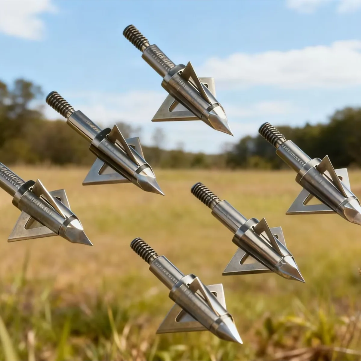 

6/12 шт. 100/125 гранов Наконечники для стрел для стрельбы из лука, охотничьи стрелы, наконечники из нержавеющей стали для блочного и традиционного лука