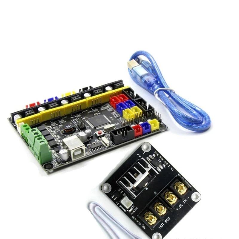 

E65C -принтер тепловой клет с MKS Gen L V1.0 Silent Control Poard для TMC2209 2208 MODE UART GEN L RAMPS1.4 DRV8825 A4988