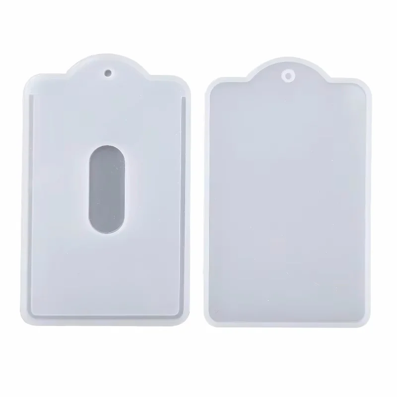 

1 Set DIY Epoxy Resin Card Holder Card Cover Resin Mold UV Glue Silicone Mould For Card Storage Jewelry Making Handmade Crafts