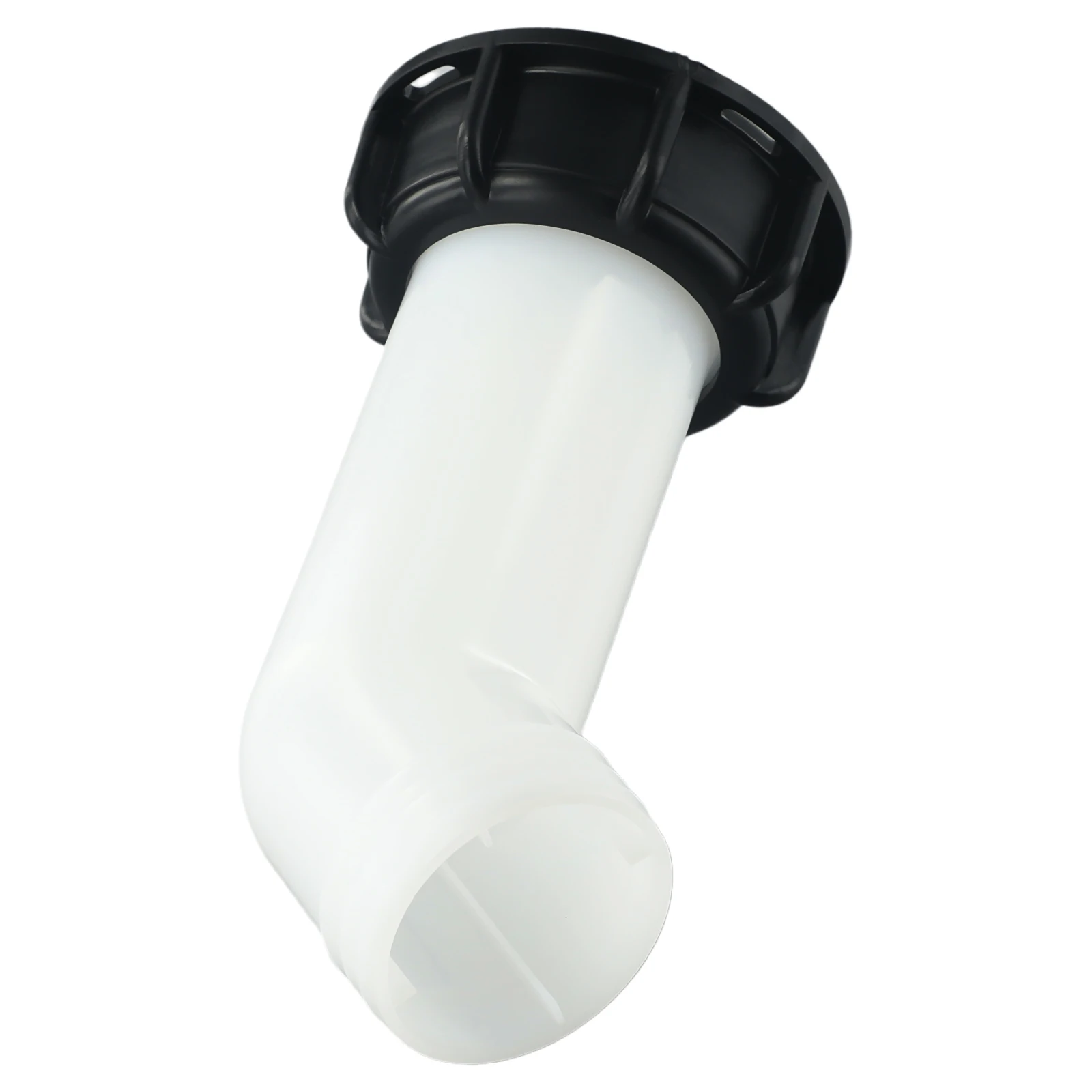Drain Spout Hose 2in Extension with Thread Nut Ring Valve Fitting for IBC 1000L Water Tank Drain Pipe Nozzle Cap
