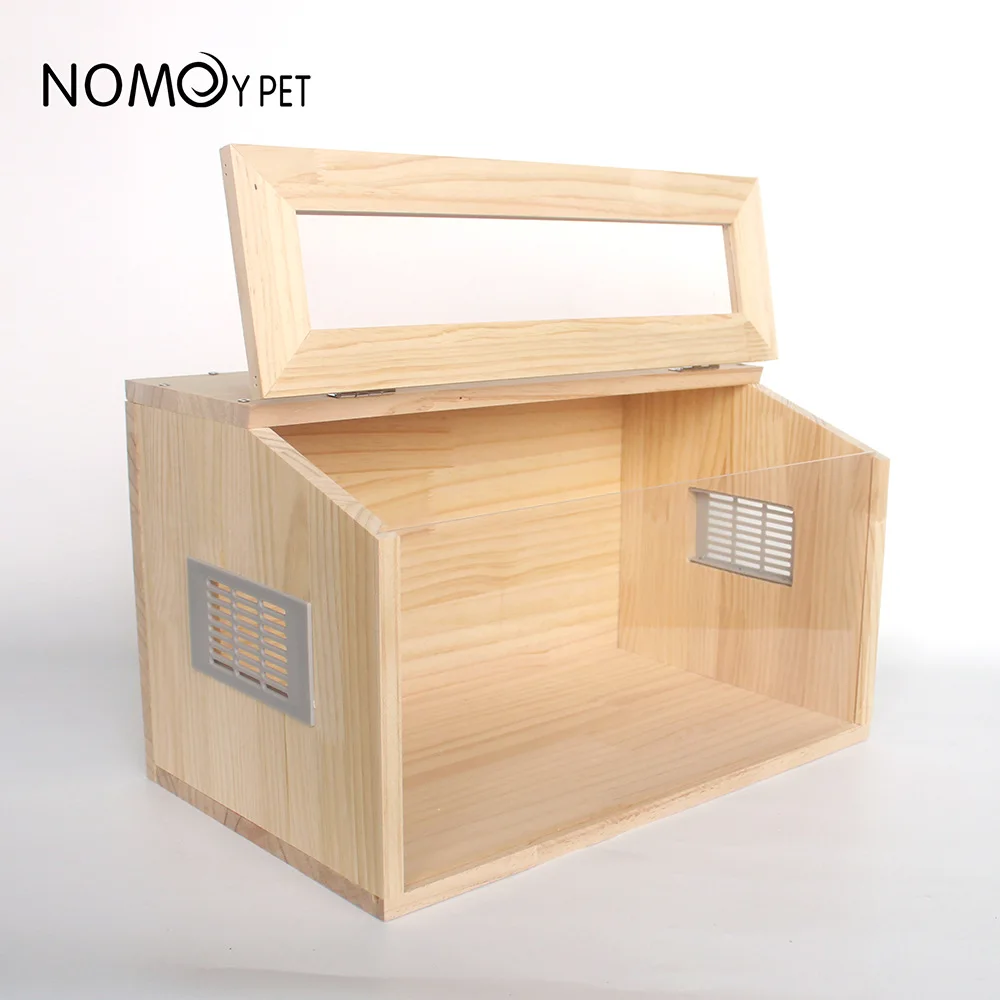 

Pine Slanted Box Panoramic Viewing Reptiles Lizards Rutin Chickens Temperature Controlled Landscaping Breeding Insulation Box