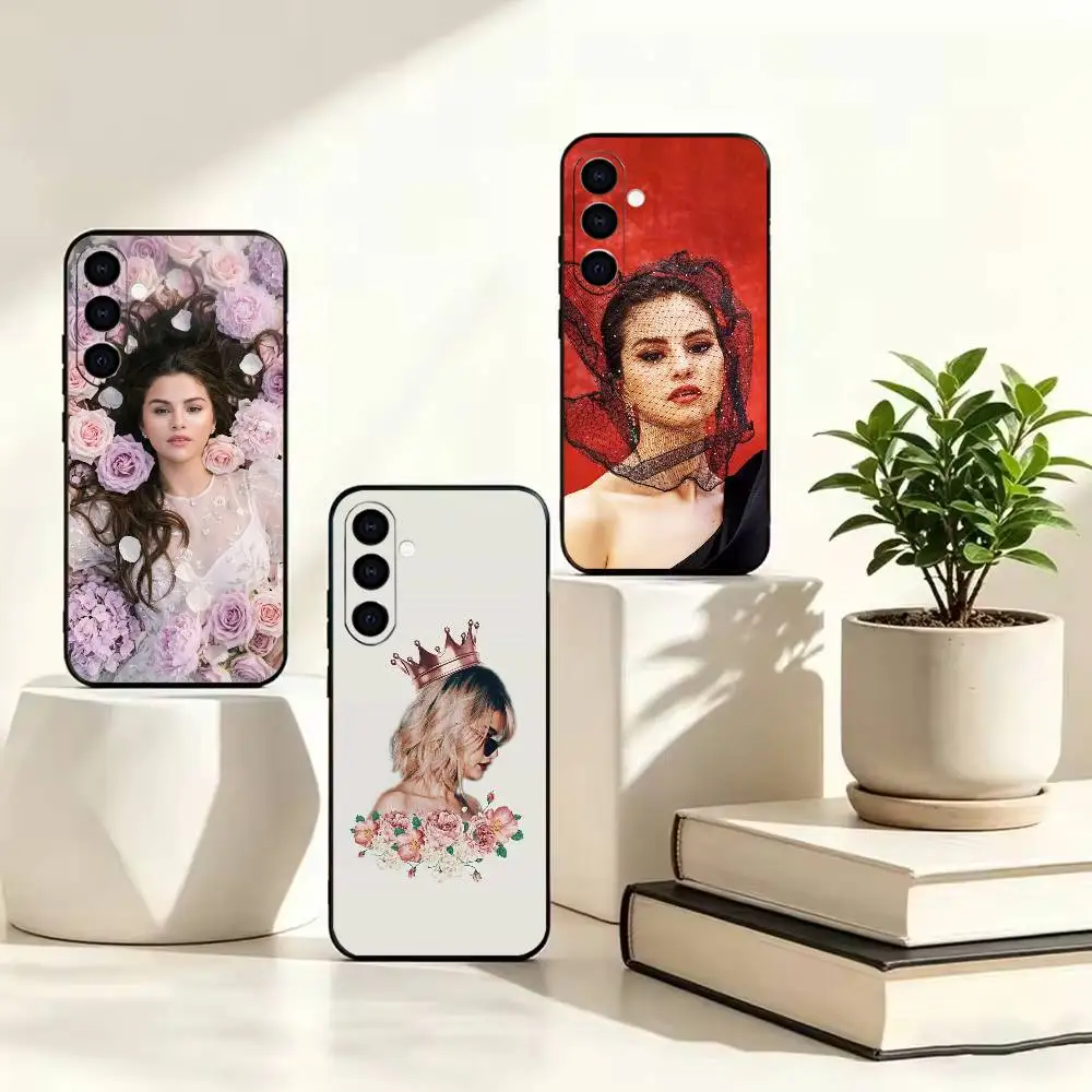 Calm Down pop-vibe stage style S-Selena  Phone Case For Samsung A73 20,21s,22,31,32,52,53,72 Soft Black Shockproof Cover