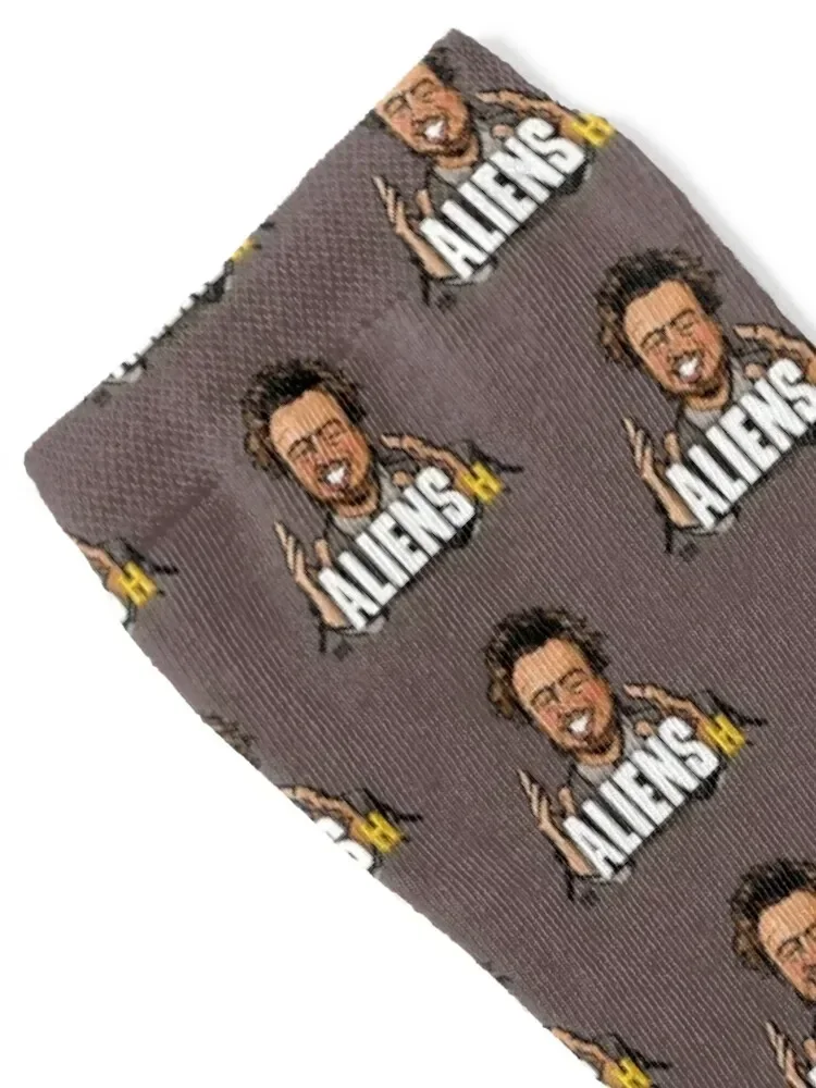 Aliens Meme Doodle Socks summer funny gift christmas gifts Men's Socks Luxury Women's