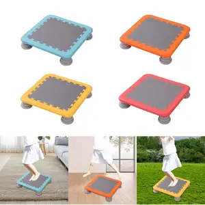 Mini brinquedo trampolim para crianças, saltando cama, salto exercício, fitness, treinamento, durável 10 principais vendas salto trampolim - №2