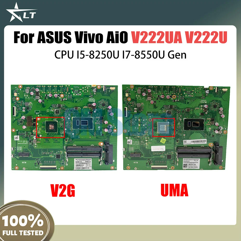 Материнская плата V222U для ASUS Vivo AiO V222UA, для универсальной машины со стандартным процессором I7-8550U, полностью протестирована