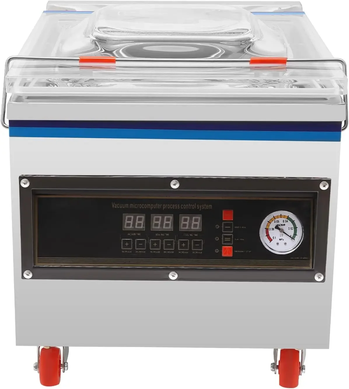 

Chamber Vacuum Sealer Machine, 110V 360W Commercial Food Vacuum Packaging Machine, Automatic Sealer Machine with 12.6In Heating