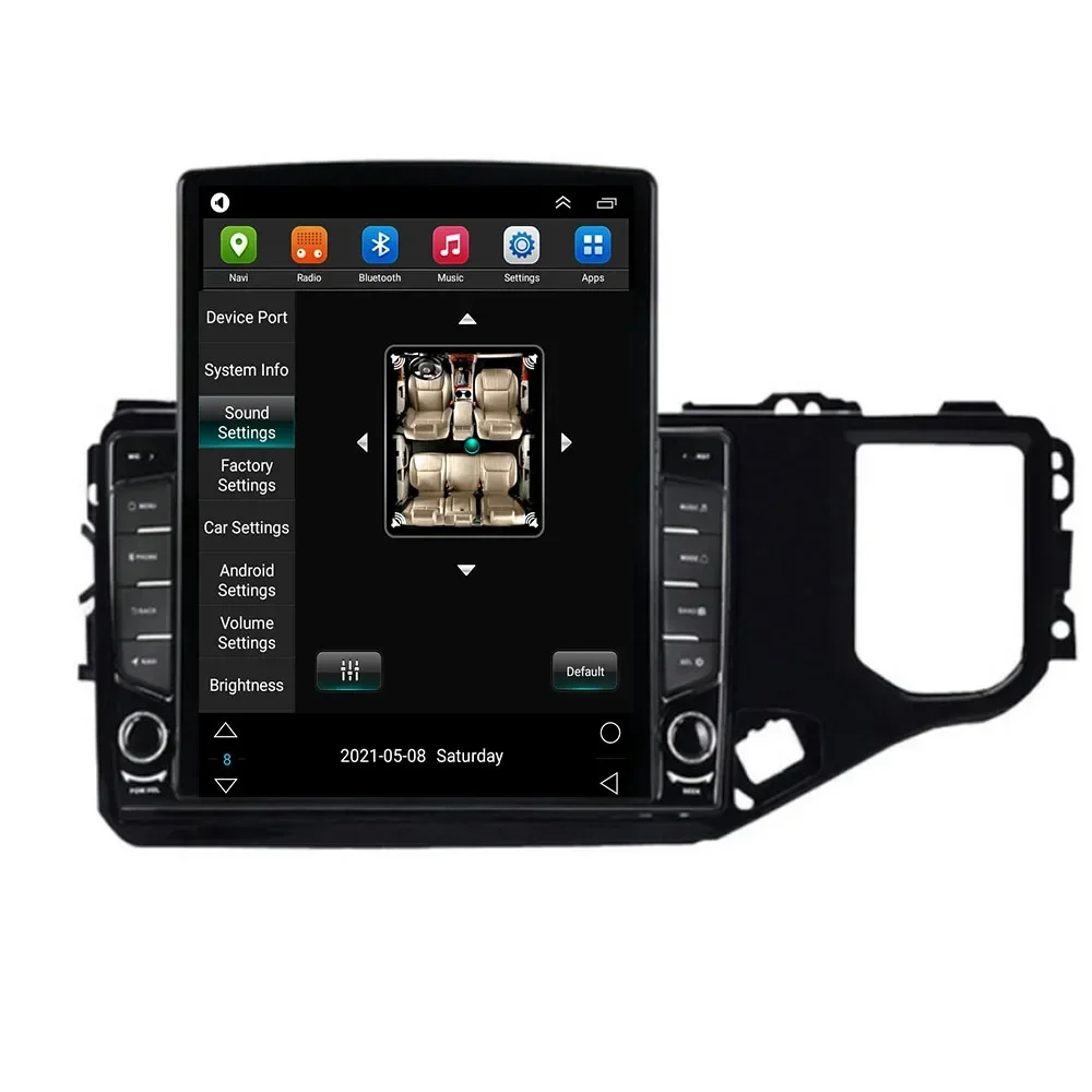 تسلا نمط Carplay أندرويد السيارات الوسائط المتعددة مشغل فيديو لتحديد المواقع والملاحة Autoradio ستيريو راديو السيارة لشيري تيجو 4 5X 4X DR