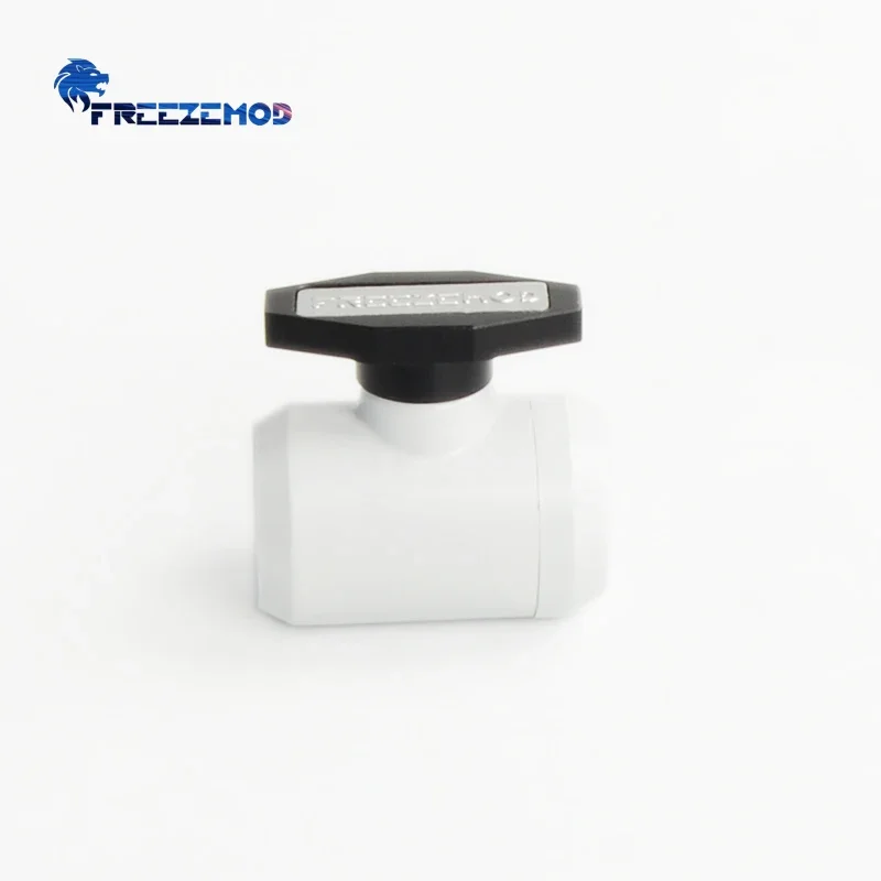 FREEZEMOD Water Cooling Drain Valve Fitting Dual G1/4 Thread Liquid Stopper PC MOD Cooler