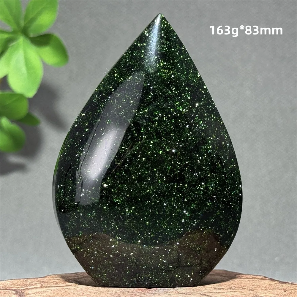 Natural Green Sandstone Free-Form Torch Flash Mineral Original Stone Home Decoration Lucky Gift Reiki Therapeutic Energy Gem