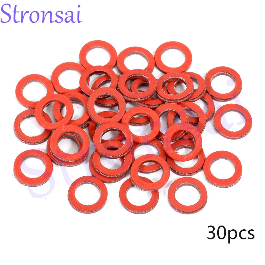 30pcs 332-60006-0 Red seal gasket Lower Casing for Yamaha Boat Motor YMH Red seal gasket 332-60006 Engine Replaces Parts