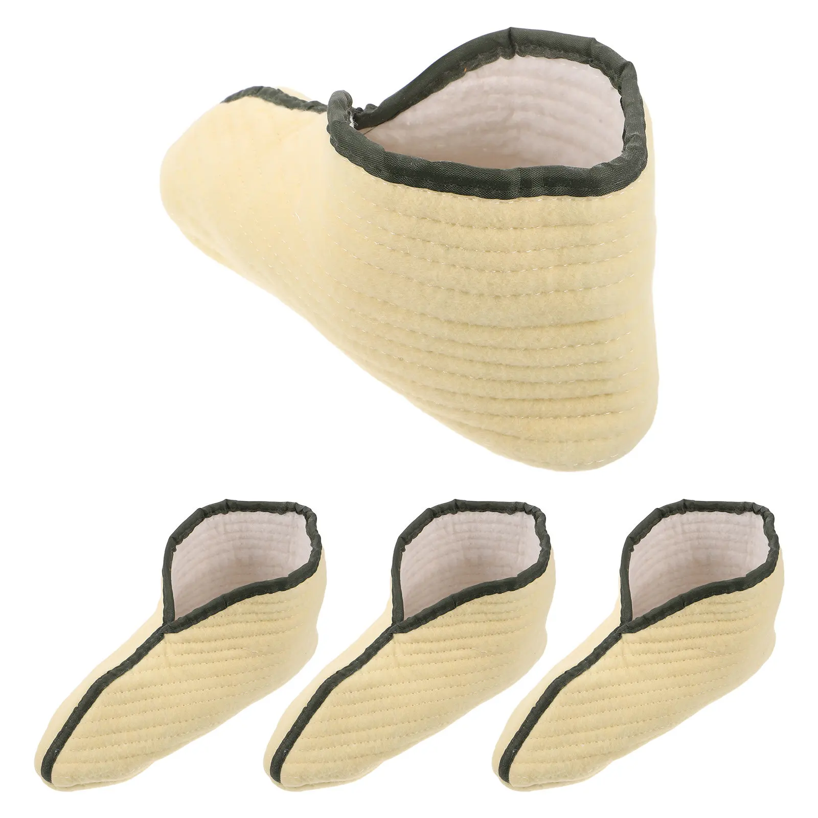 

2pcs 2 Pairs Wool Liner Socks Winter Boot Liner Socks Insulated Insoles For Snow Shoes Hunting Fishing Outdoor Cold Weather