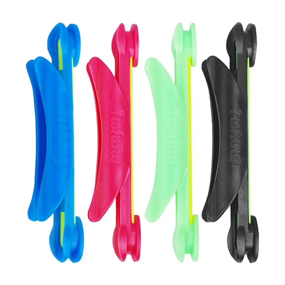 Fishing Coiling Card Fishing Line Container Reused Fishing Coiling Plate Rod Wrapping Card Winding Board Wire Board Random Color - Image 4