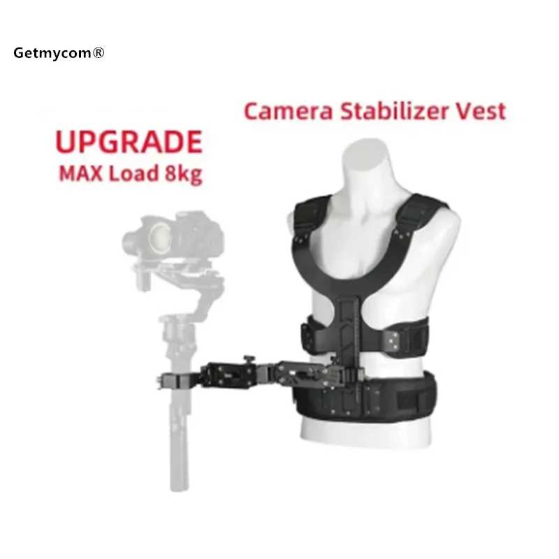 for Bilate Camera Stabilizer Vest  Arm Shock Absorbing for DJI RS2 3 4 Pro for ZHIYUN Crane 2S 3S for Feiyu Scorp Maxload 8kg