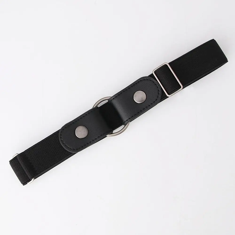 

Fashion Elastic Women's Lazy Belt No Buckle Slim Invisible Belt Anti-Slip All-match Pants Belt
