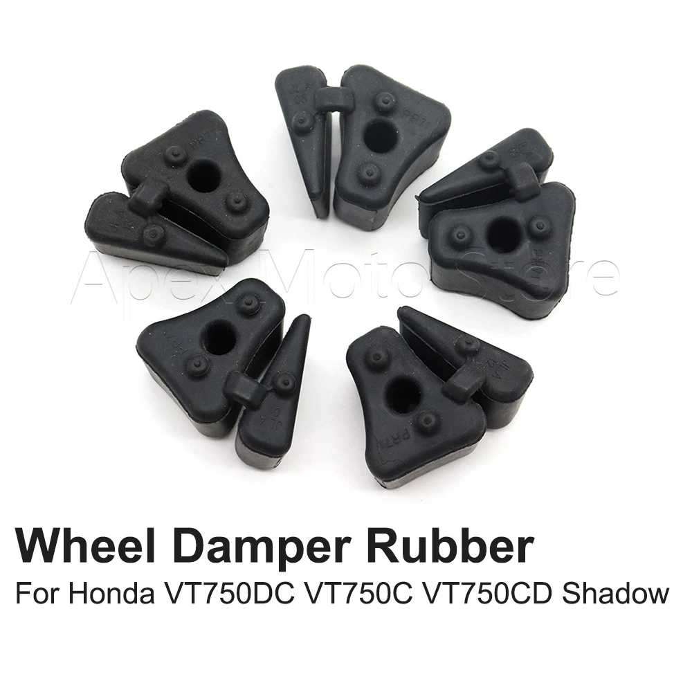 

For Honda VT750 VT750DC VT750C VT750CD Shadow Motorcycle Rear Wheel Sprocket Hub Damper Rubber Buffer Kit Accessories