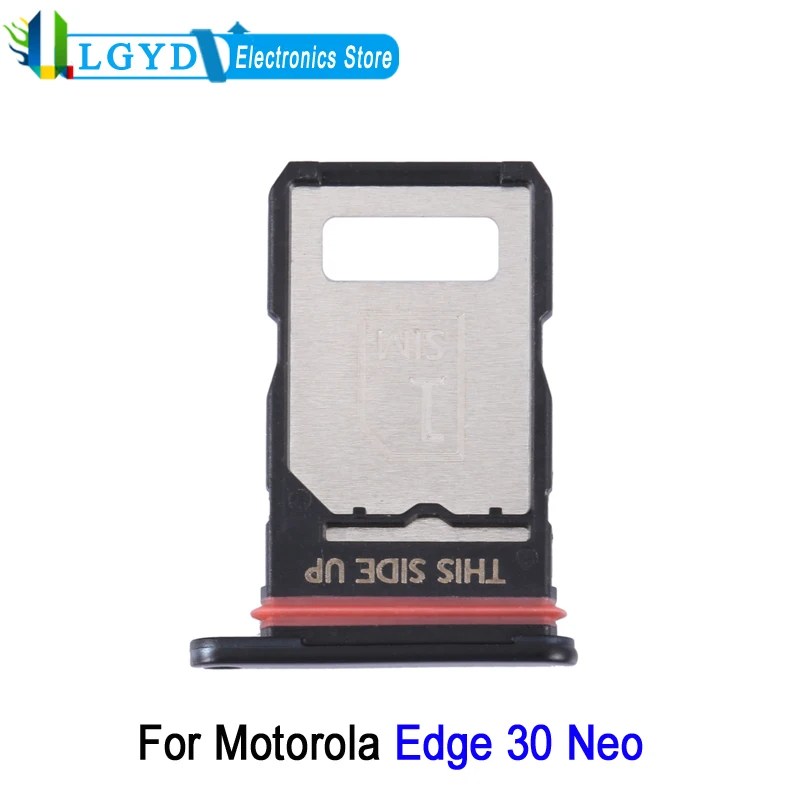 SIM Card Tray + SIM Card Tray For Motorola Edge 30 Neo Phone Dual SIM Card Tray Replacement Part