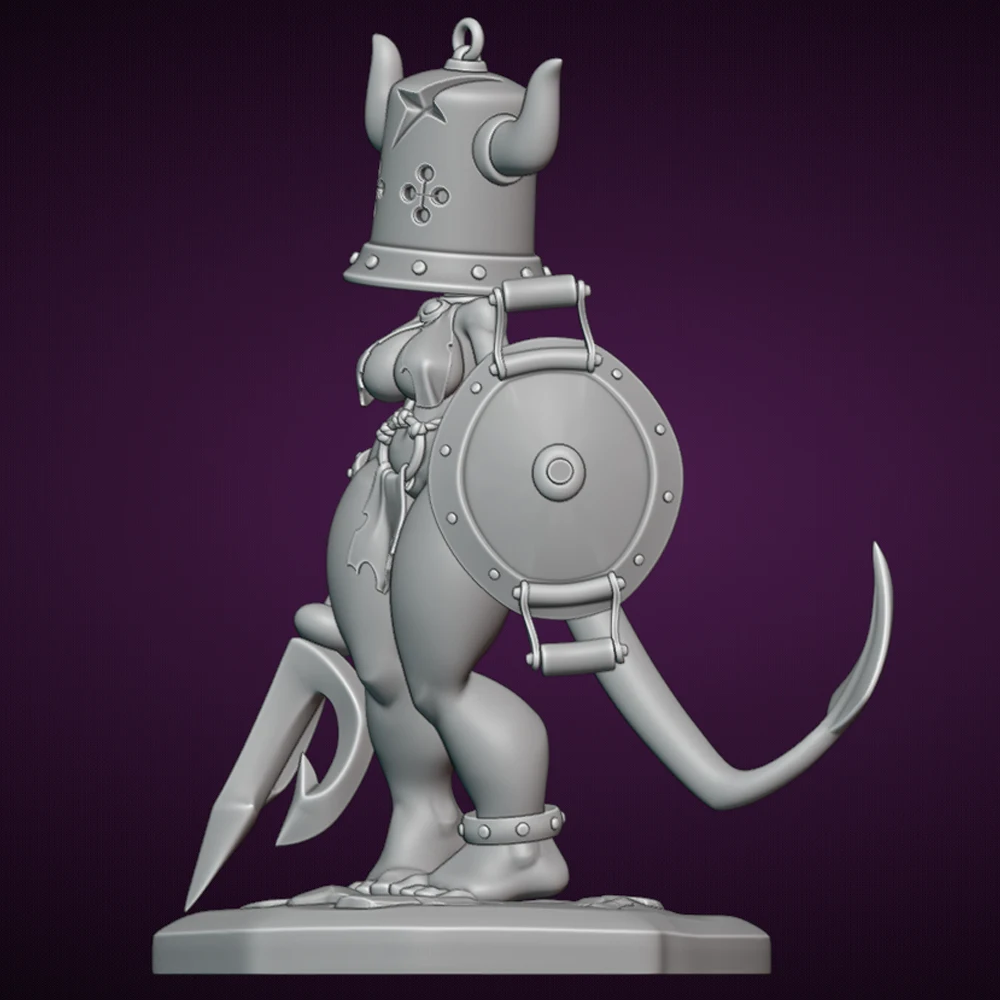 Belle Lava – figurine en résine pour fille, jouet artisanal, Statue de réduction Miniature non assemblée, Kits non peints, 1/24