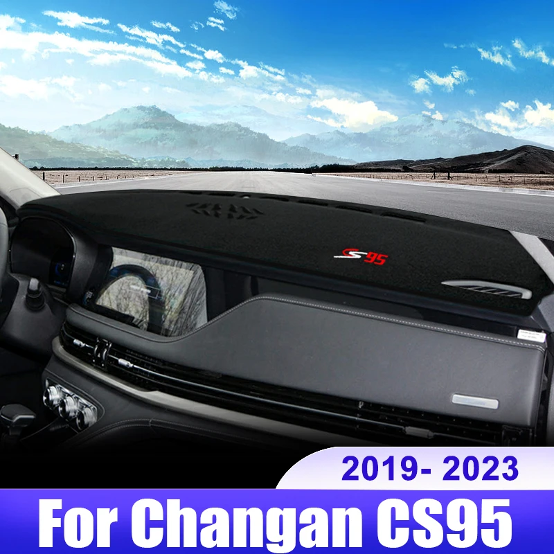 

For Changan CS95 2019 2020 2021 2022 2023 Car Dashboard Cover Dash Mat Sun Shade Avoid Light Non-slip Pad Interior Accessories