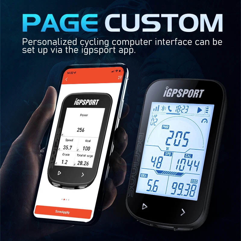 IGPSPORT BSC100S IGP 100S GPS Cycle Bike Computer Wireless Speedometer Bicycle Digital Stopwatch Cycling Odometer ANT/BLE Sensor