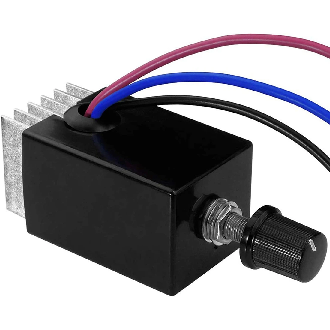 1Pc Motor Speed Regulator DC 12V/24V 10 a Motor Speed Controller Switch for Car Truck Fan Heater Control image 3
