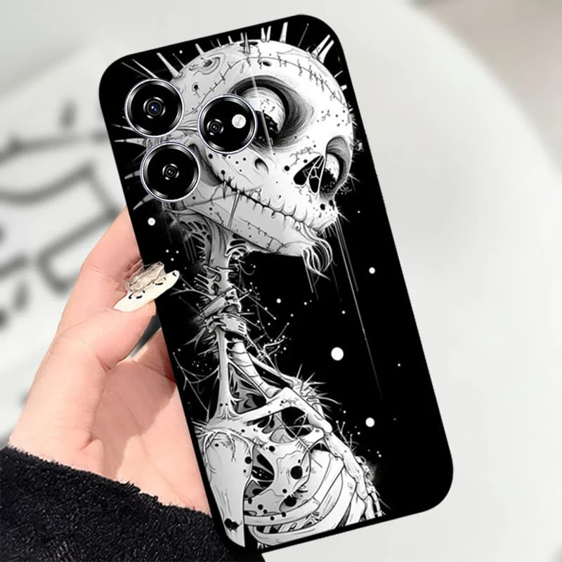 ل ZTE Nubia V60 تصميم حافظة V60 Vita AXON60 Lite لينة سيليكون يغطي ل ZTE Nubia V60 تصميم حامي حافظة هاتف من البولي يوريثان Coques #2