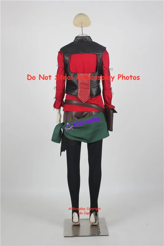 Leah Cosplay Costume Diablo Cosplay acgcosplay costume include belts and small bag