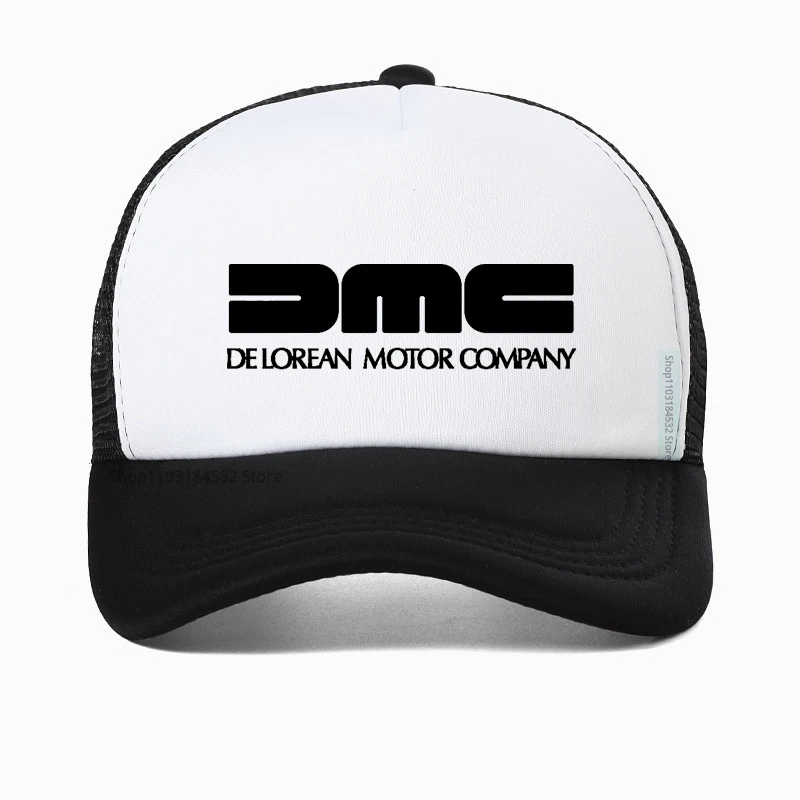 Back to the Future Baseball Cap Prop Bigbang G-Dragon hip-hop hat Fashion Brand Delorean Motor Company caps Mesh Trucker hats