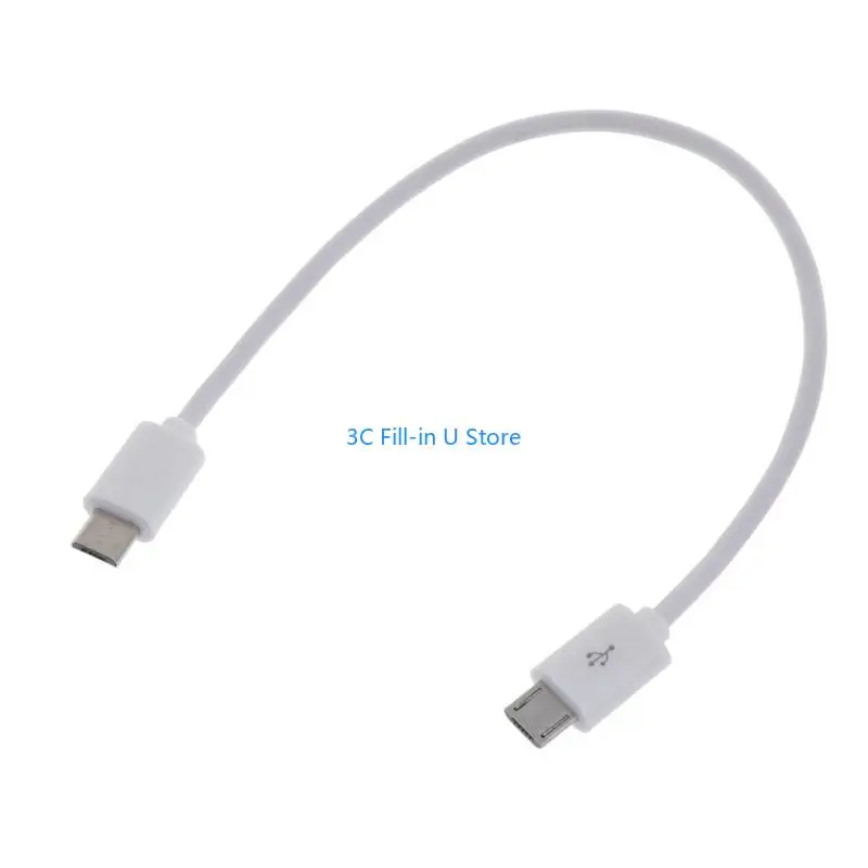 G8TA 20/100cm Micro USB to Micro USB OTG Cable Male-Male Connector Wire for Phone Tablets Camera Charging