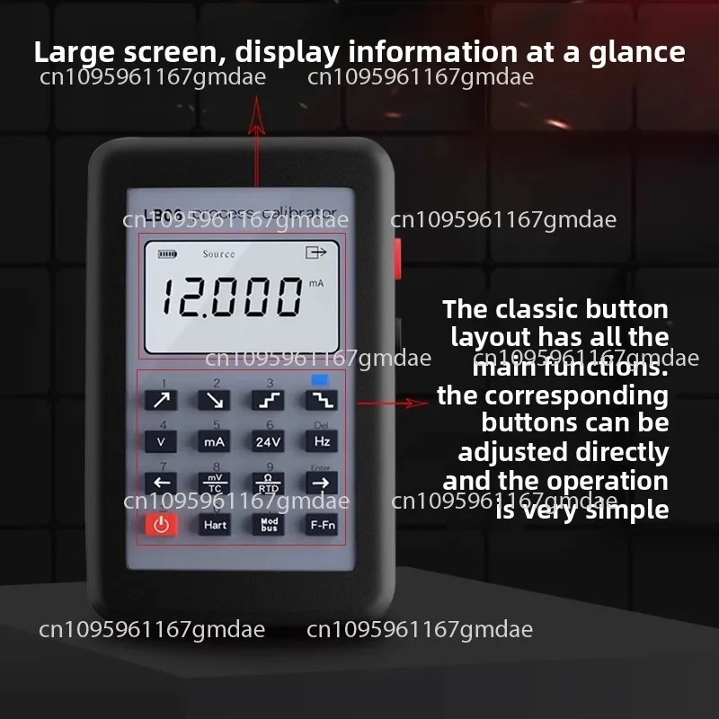 4-20mA signal generator/0-10V/mV/thermocouple/signal source calibration LB06 output