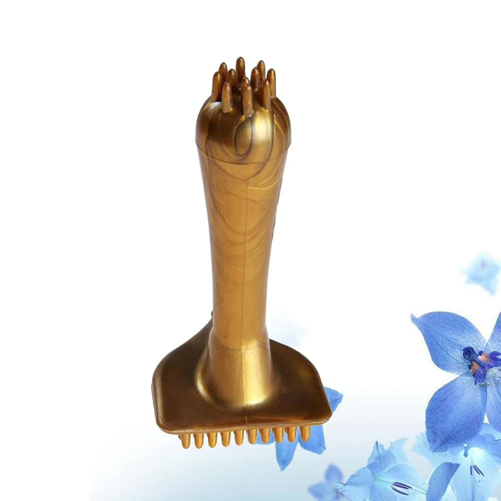 

Силиконовая треугольная ручная массажная щетка для коррекции фигуры, инструмент для красоты для похудения, шоколадная эргономичная ручка, глубокий массаж для рук, ног