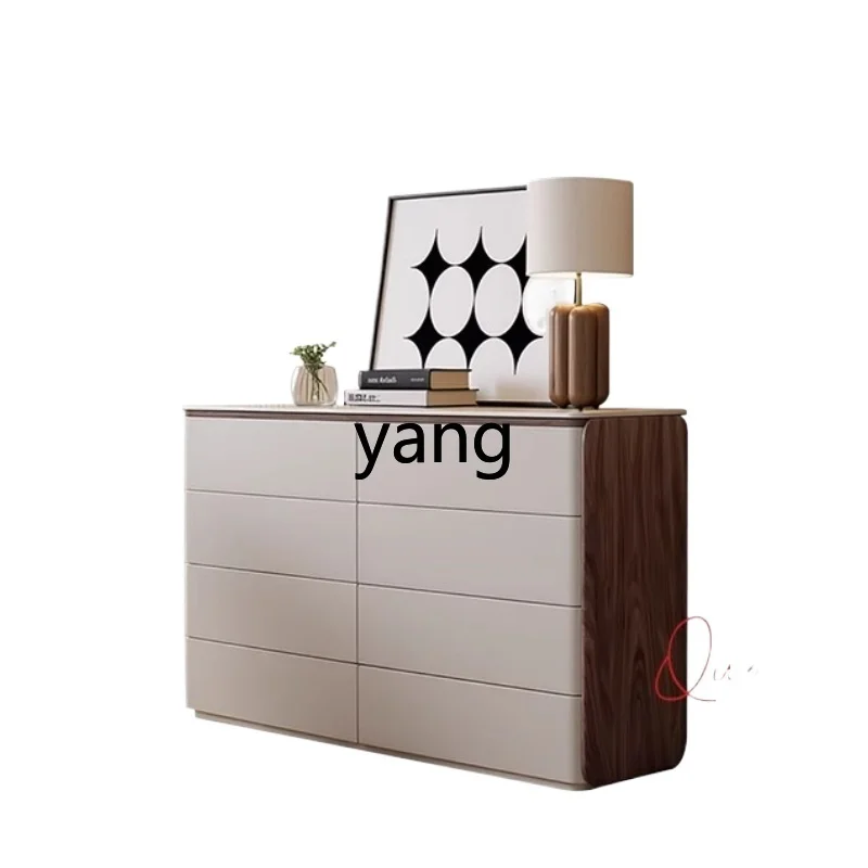 

LTT Italian modern simple eight-bucket cabinet living room bedroom room bedside wall solid wood locker