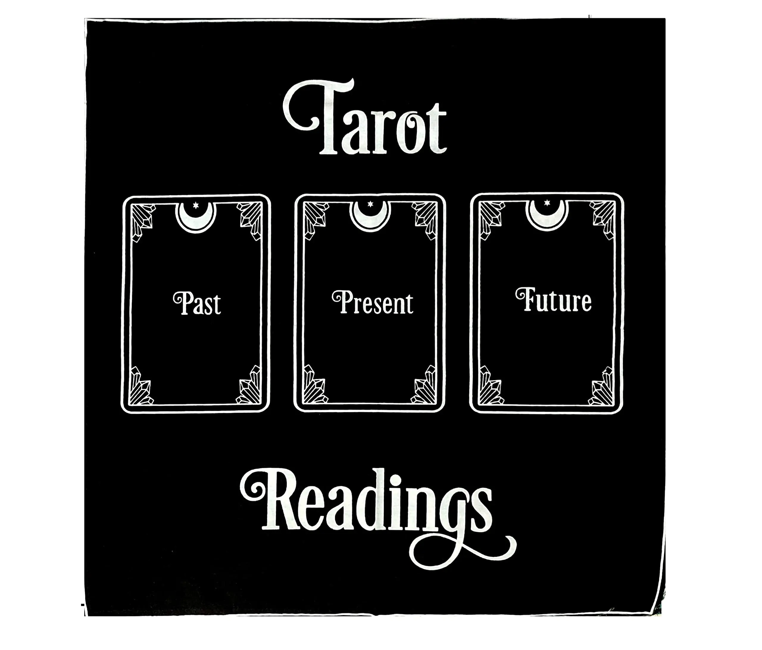 Altar Tarot Cloth Cards Divination Special Tablecloth Witchcraft  Bar Home Decor  Table Tapestry Black