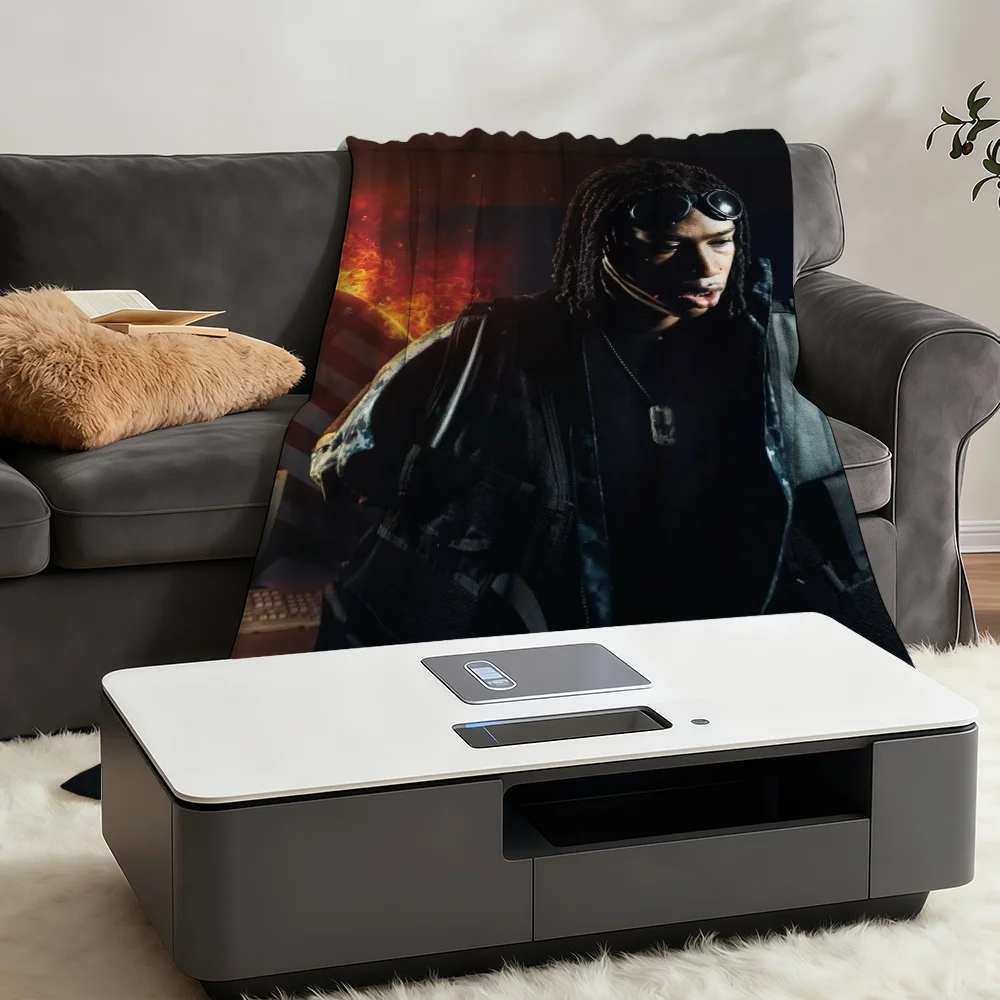 Rich Amiri War Ready Blanket Throw Super Cosy Plush Living Room Sofa Couch Childish Birthday Gifts